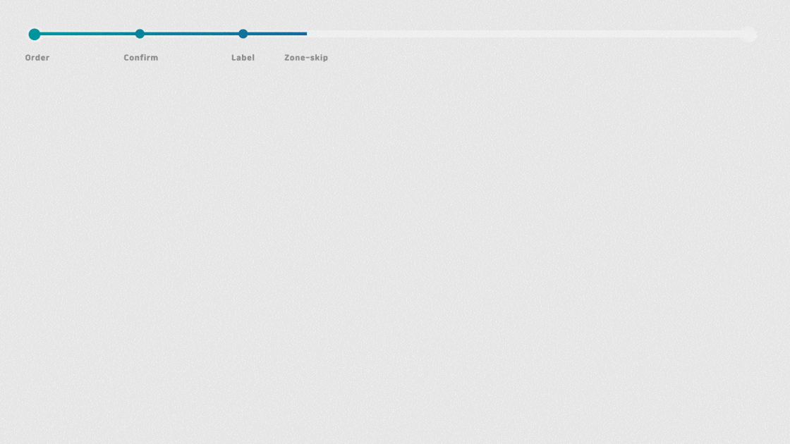 Gif depicting shipping zone optimization