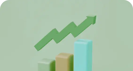 an image depicting an upward trajectory