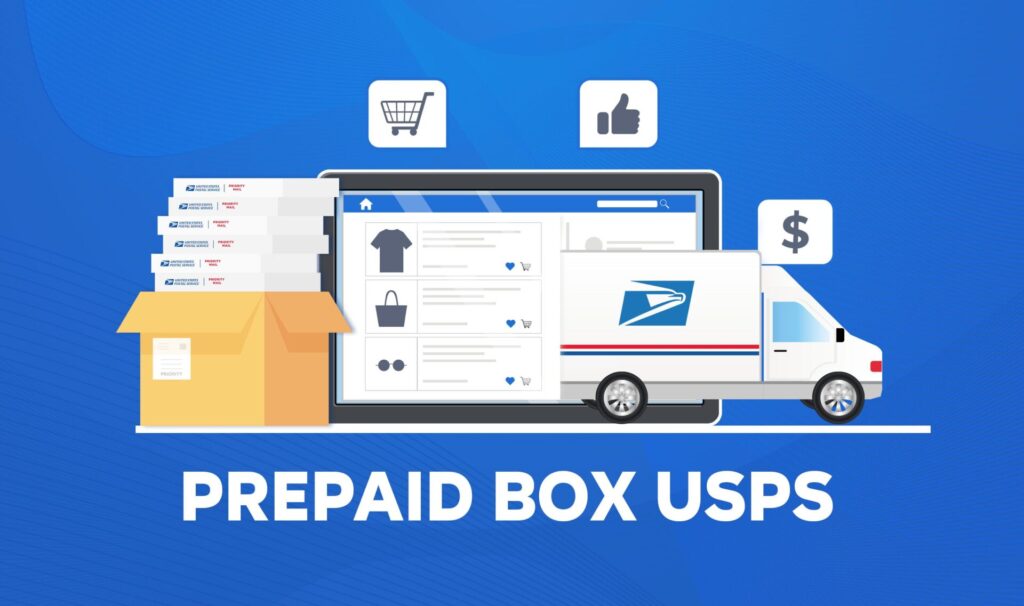 prepaid box usps