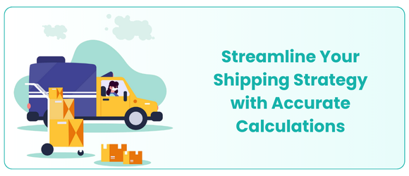 A delivery woman is prepared to ship the boxes efficiently, using a streamlined shipping strategy and accurate calculations.