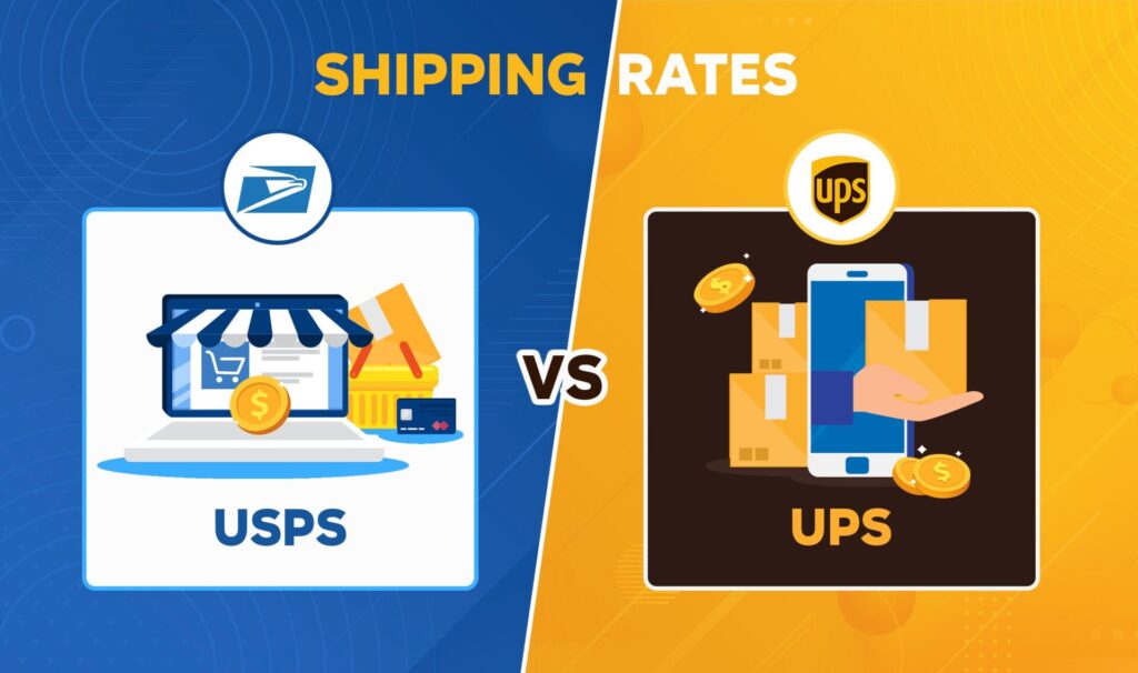 compare shipping rates usps vs ups