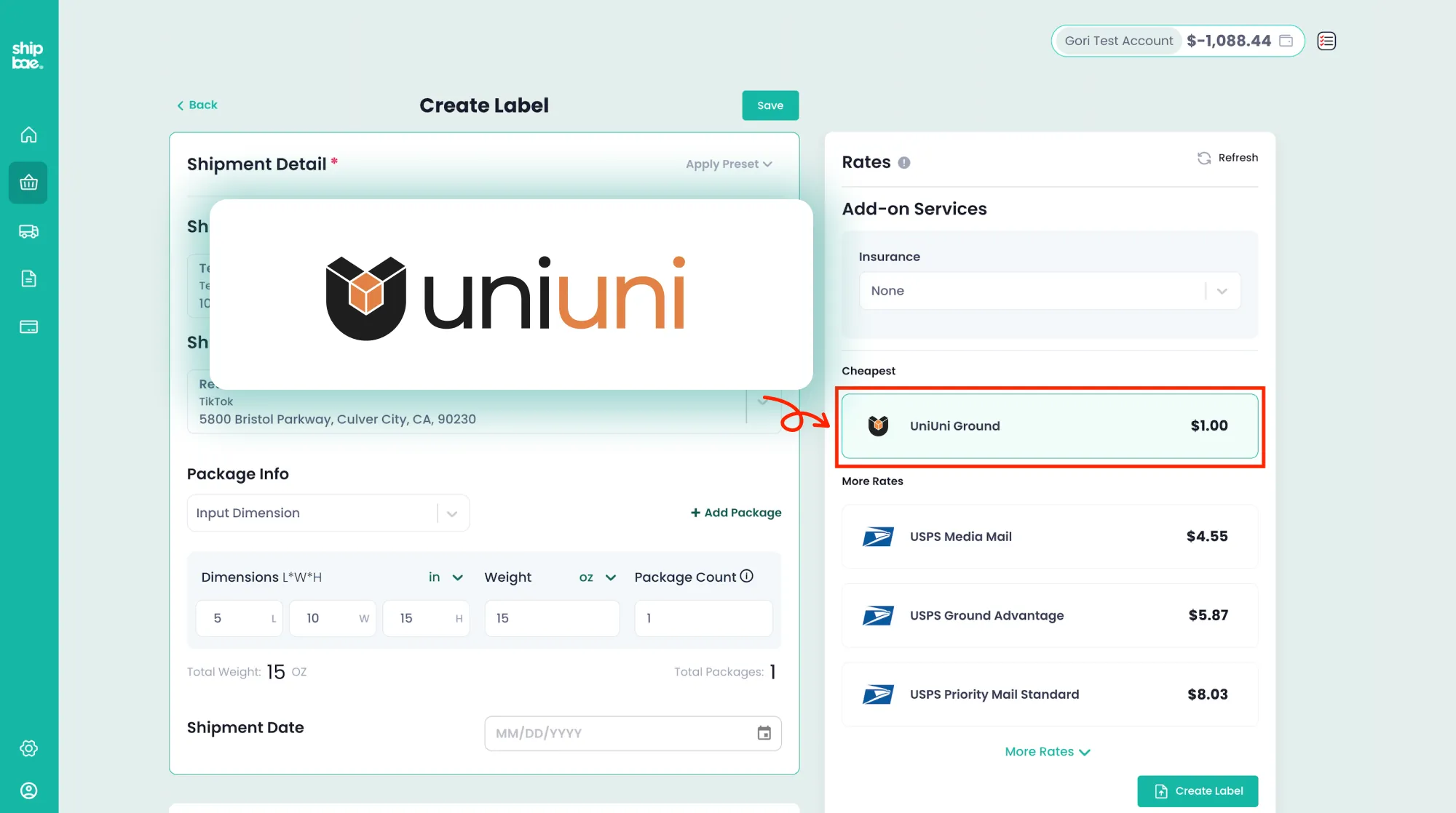 UniUni Graphic
