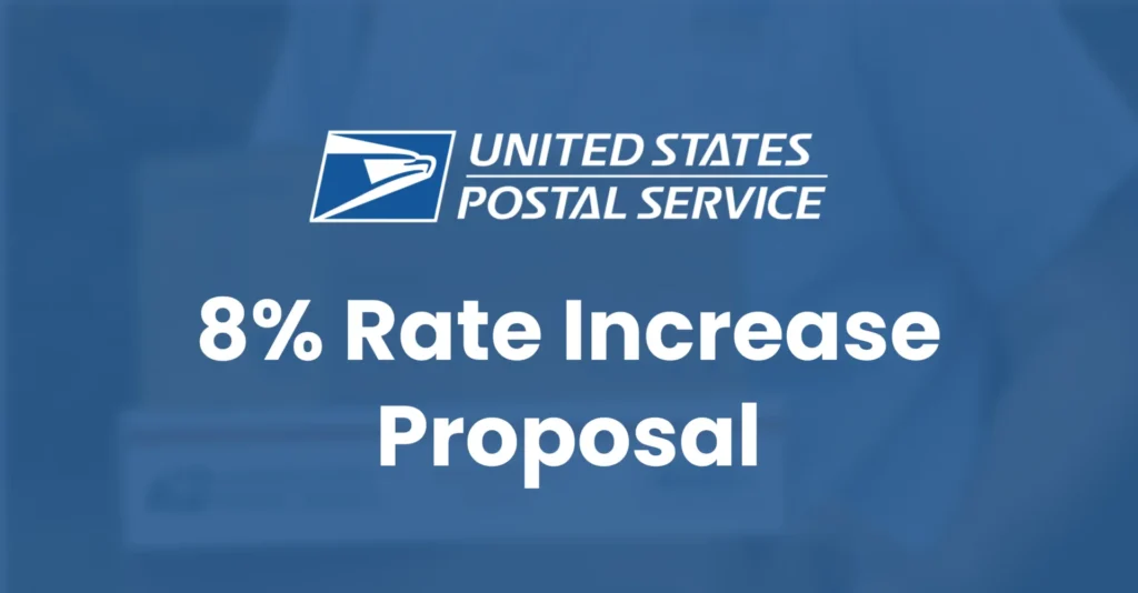 USPS Rate increase - Blog