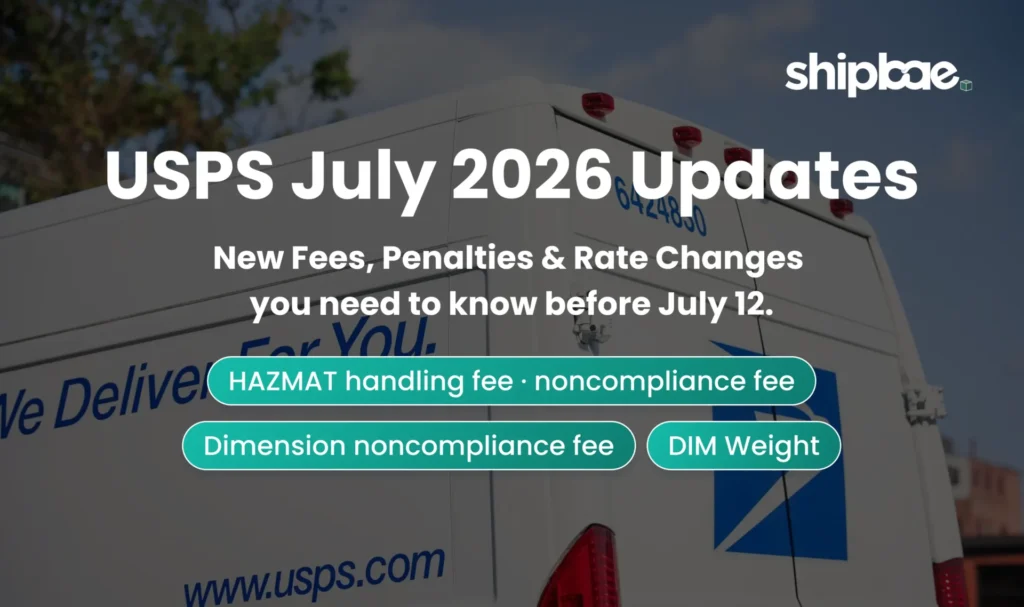 USPS 2026 new rate - Blog Graphic